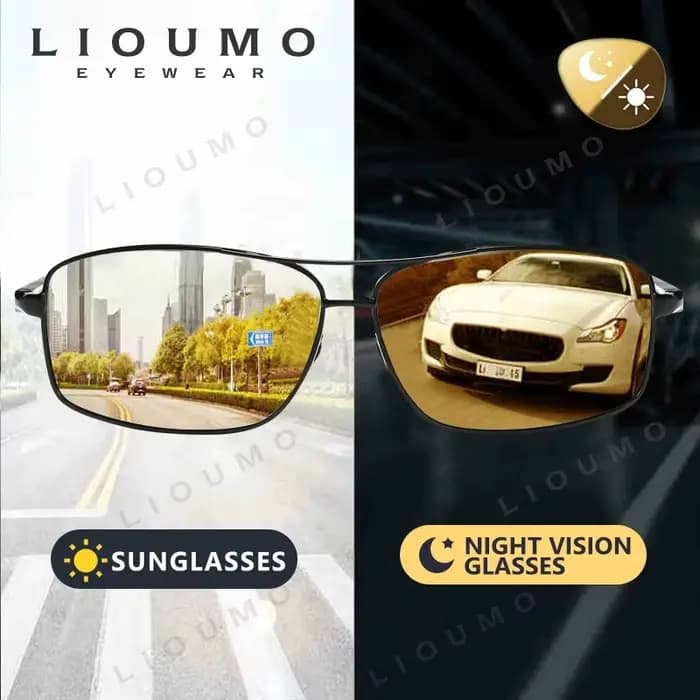 LIvissed MO-Lunettes de soleil polarisées photochromiques pour homme et femme, accessoire de haute q