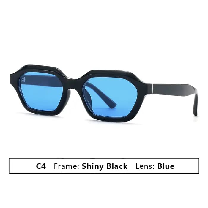 Lunettes de soleil rétro pour hommes et femmes, nouvelle mode décorative, sens senior, tendance poly