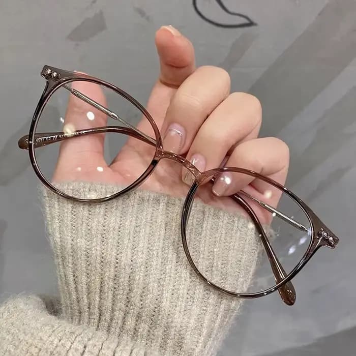 Hommes Et Femmes Ronde Anti Bleu Lunettes Ordinateur Cadre Optique Lentilles Nouvelle Arrivée 2023