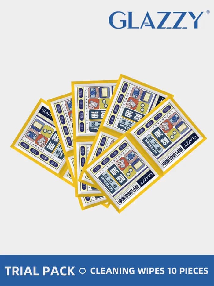 100 ou 10 lingettes jetables pour le nettoyage des lunettes, des écrans et des lentilles