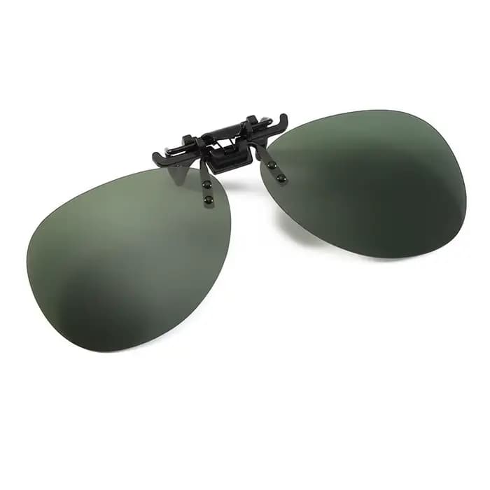 Lunettes de soleil polarisées à clip, lunettes de soleil d'entraînement, lunettes de vision nocturne