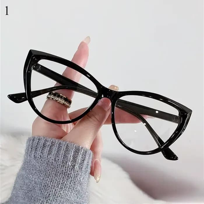 Mode cadre Transparent Anti-UV rayons bleus lunettes PC Ultra-léger ordinateur lunettes soins de la