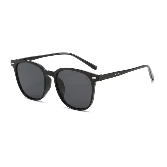 Lunettes de soleil carrées vintage pour femmes et hommes, lunettes de soleil rectangulaires ovales,