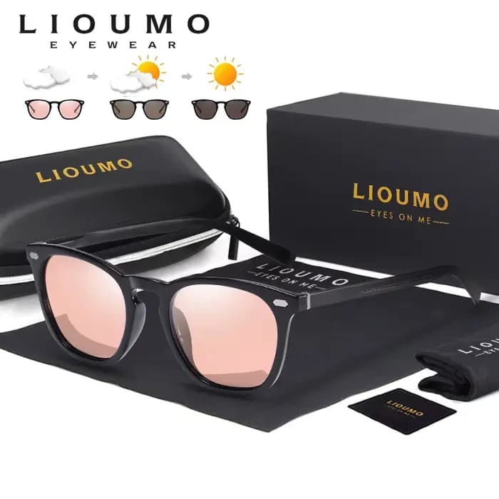 Lunettes de soleil polarisées photochromiques ChimShades pour hommes et femmes, UV400, lunettes de c