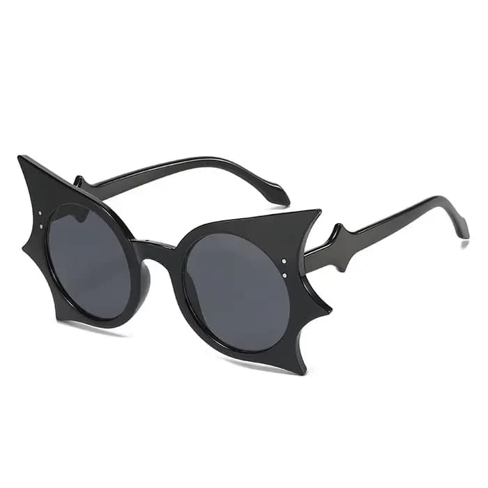 Lunettes de soleil à monture papillon pour femmes, lunettes de protection, style chauve-souris, mode