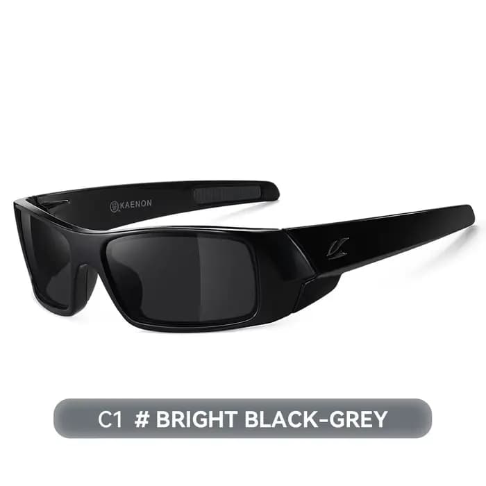 ENON-Lunettes de soleil polarisées classiques pour hommes, lunettes de soleil de sport de plein air,