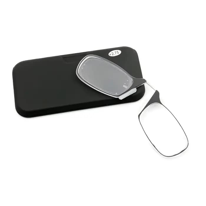 Pince-nez lunettes de lecture portables sans monture ultra-mince lunettes intelligentes loupe décont