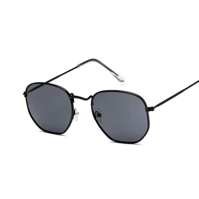 Lunettes de soleil vintage pour femmes, bouclier, marque de créateur, miroir rétro, de luxe, noires