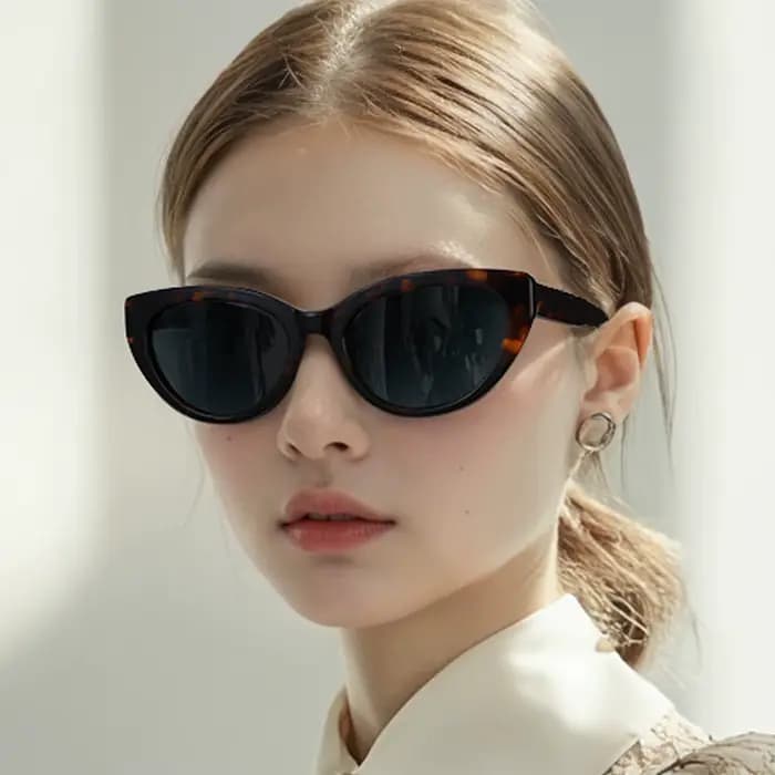 ZENOTTIC mode oeil de chat lunettes de soleil polarisées à la main acétate UV400 Protection lunettes