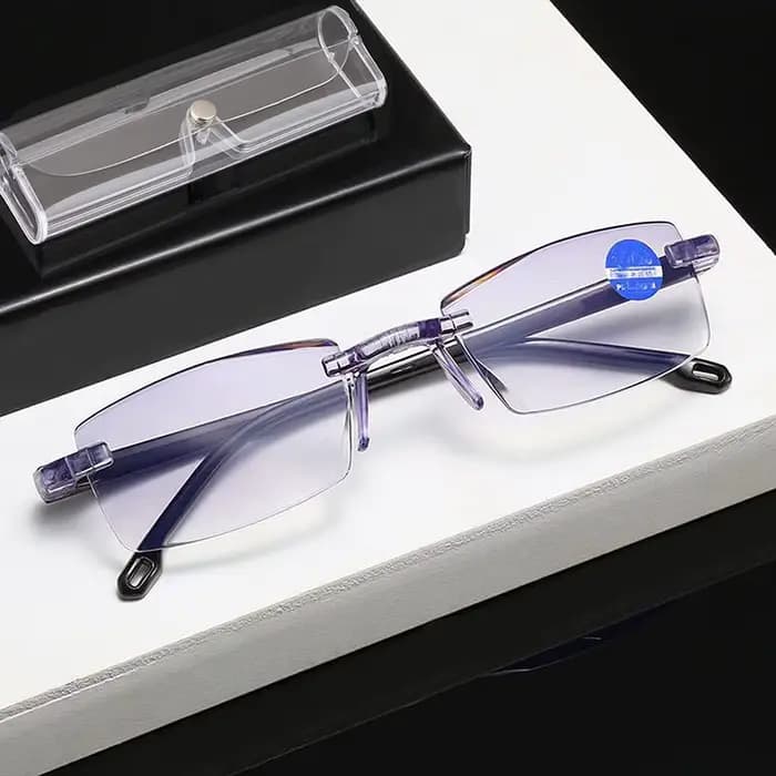 Lunettes de lecture à verres progressifs pour femmes et hommes, haute qualité, blocage de la lumière