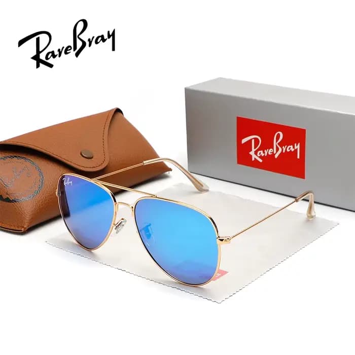 RareBray marque originale unisexe pilote lunettes de soleil Retrio à la mode UV400 polarisées condui