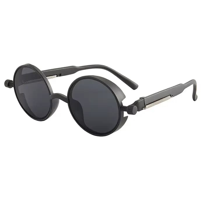 Lunettes de soleil Steampunk gothiques classiques pour hommes et femmes, lunettes de soleil rétro, m