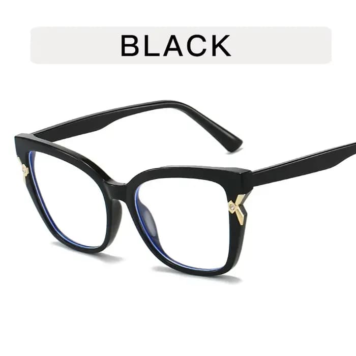 Lunettes tendance pour femmes, nouveau Style, Anti lumière bleue, montures de lunettes européennes e
