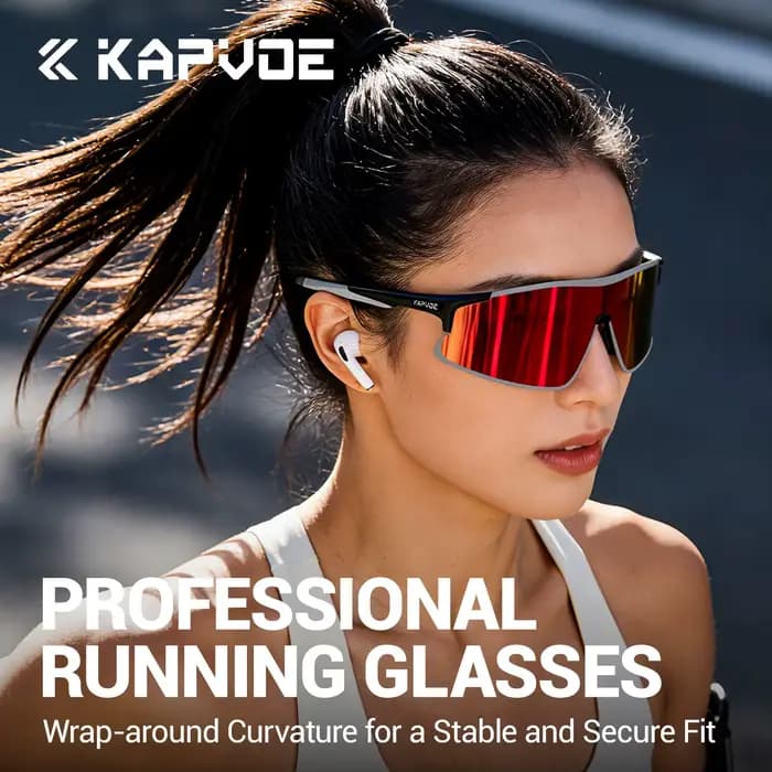 Kapvoe – lunettes de soleil de sport pour hommes, nouvelles lunettes photochromiques pour cyclisme,