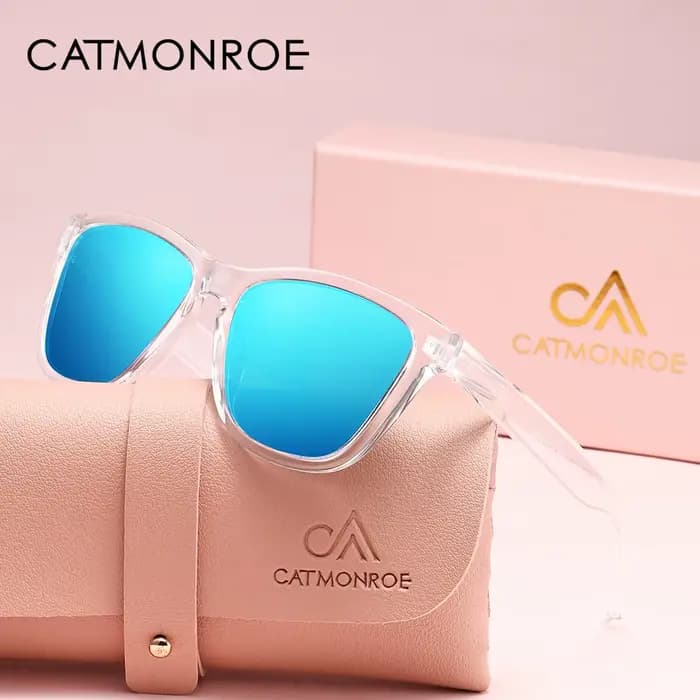 CATMONROE 1 pièces femmes lunettes de soleil UV400 léger mode plusieurs Options de couleur lentilles