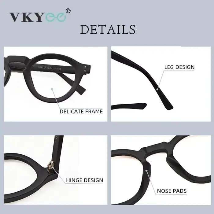 VICKY classique hommes lunettes de Prescription TR90 lunettes de lecture Anti rayon bleu lunettes ca