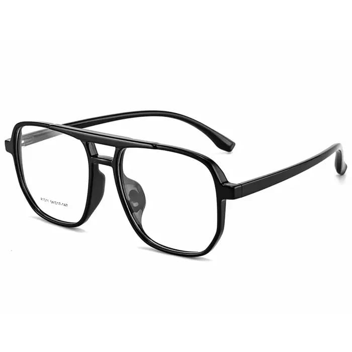MOMOJA rétro mode polygone pilote Ultra léger TR90 lunettes optique lunettes de Prescription cadre h