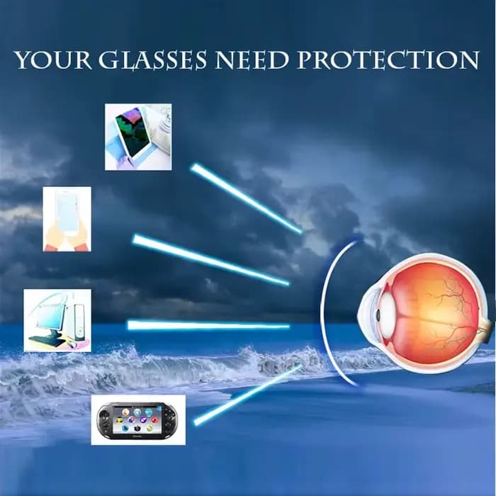 Lentille de Prescription à indice 1.56, revêtement réfléchissant, lentille Anti-bleu 1.61, lunettes