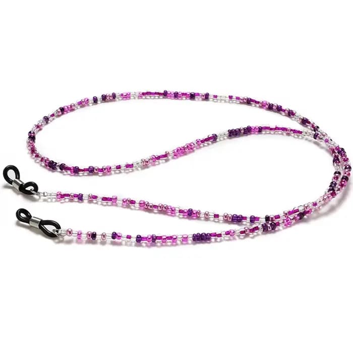 Chaînes de lunettes de mode pour femmes poire cristal lunettes de soleil chaînes lunettes porte-cord