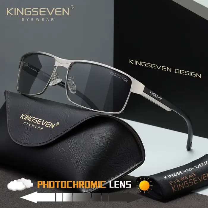 Lunettes de soleil polarisées KINGSEVEN pour hommes et femmes, UV400, anti-éblouissement, lunettes d