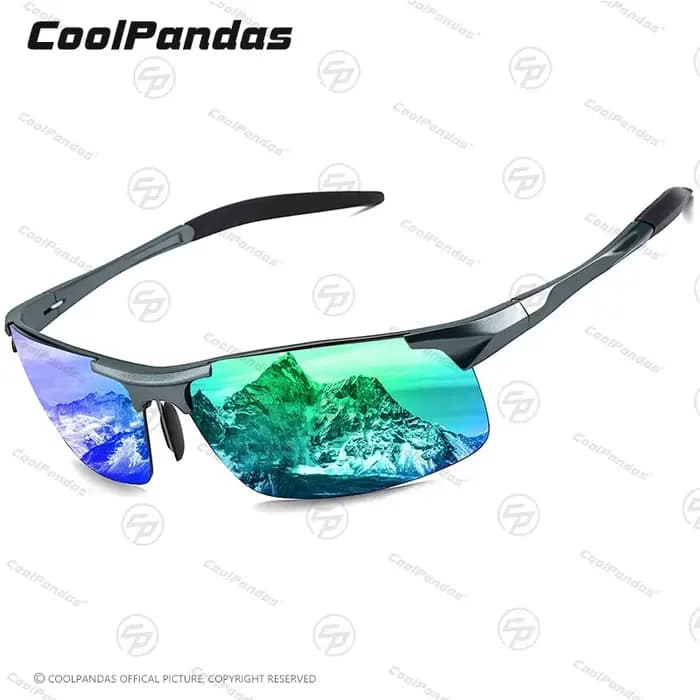 CoolPandas marque 2025 lunettes De soleil en aluminium pour hommes femmes lunettes De soleil polaris