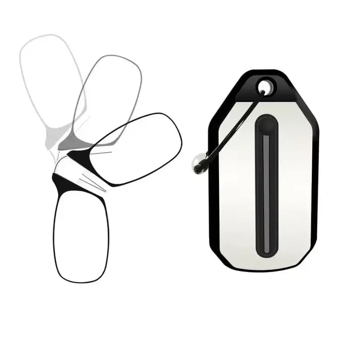 Pince-nez lunettes de lecture hommes femmes lunettes d'hypermétropie portables lunettes transparente