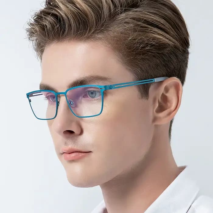 FONEX titane lunettes cadre hommes nouvelle marque Design lunettes carrées ultraléger japonais haute