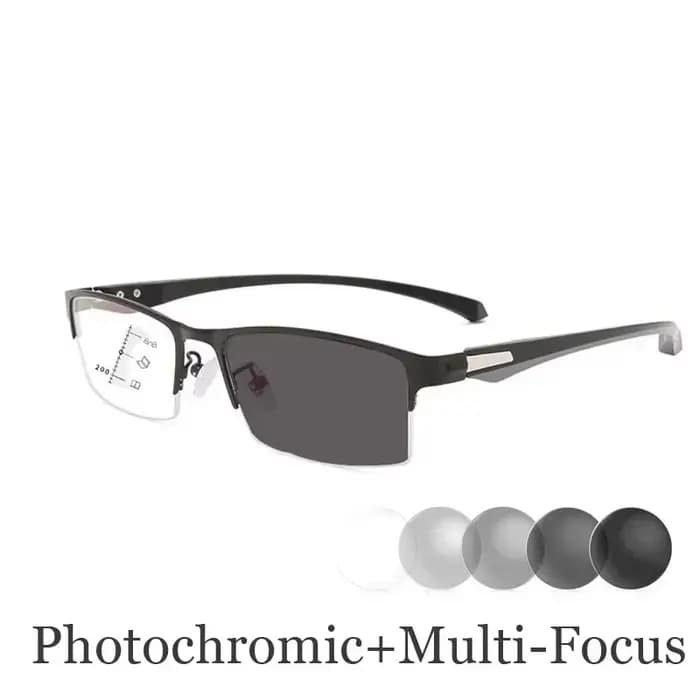 Lunettes de lecture multifocales tendance pour hommes et femmes, classiques, bifocales TR, pour la v
