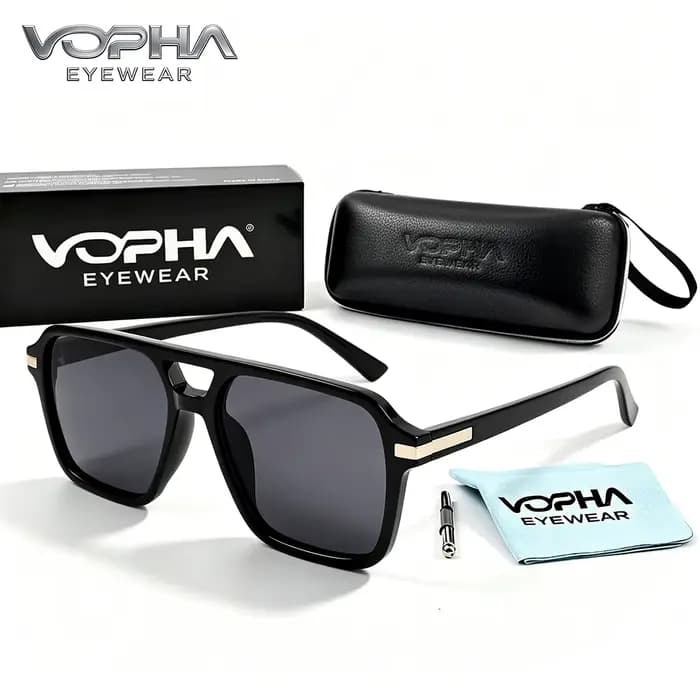 Lunettes de soleil rétro pour femmes et hommes, style aviateur vintage, carrées, tendance, S31