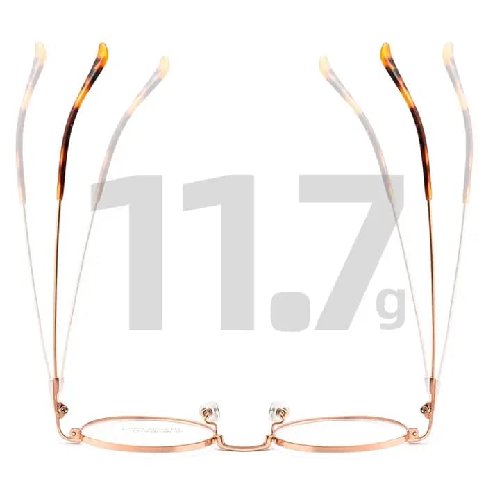 YIMARUILI rétro rond petit visage hommes et femmes titane lunettes cadre Ultra-léger Simple optique