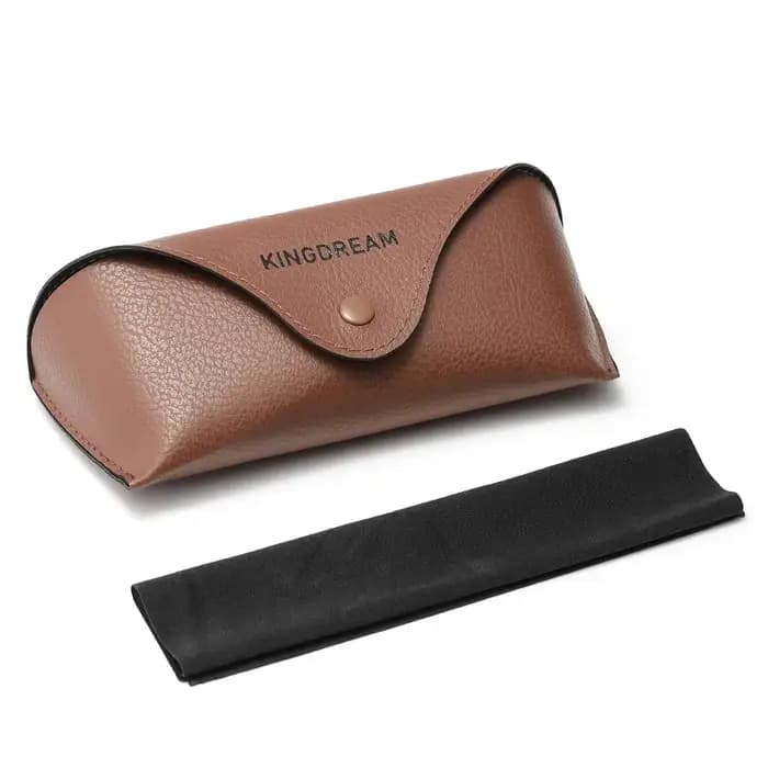 KINGDREAM – lunettes de soleil rondes polarisées UV400 pour hommes et femmes, de luxe, Vintage, verr