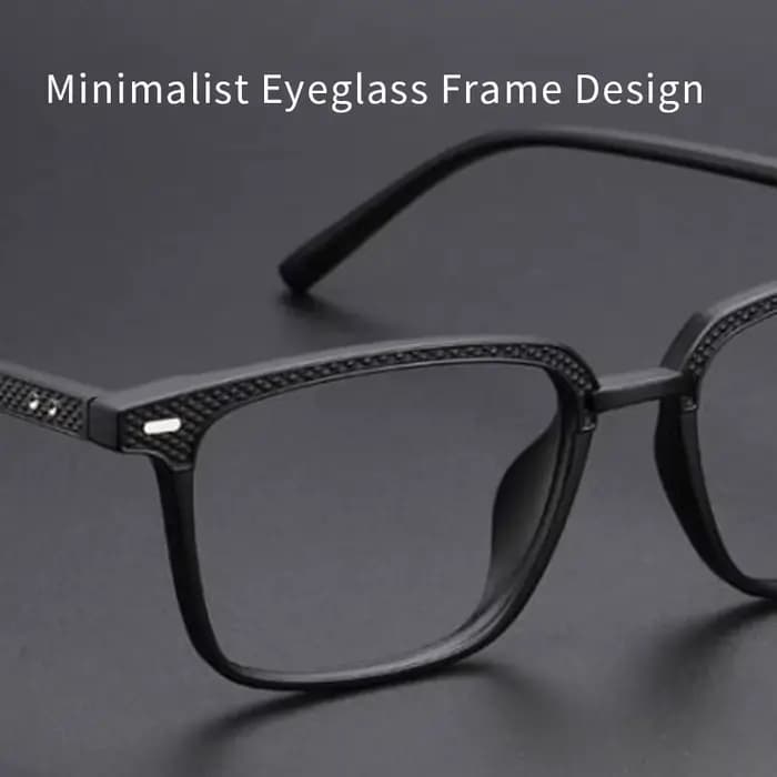 MOMOJA hommes classique carré lunettes cadre rétro affaires cadre décoratif femmes luxe optique lune
