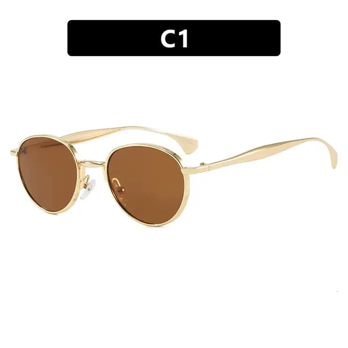 Lunettes de soleil ovales pour femmes, marques de luxe, Vintage, pour hommes, haute qualité, vieux a