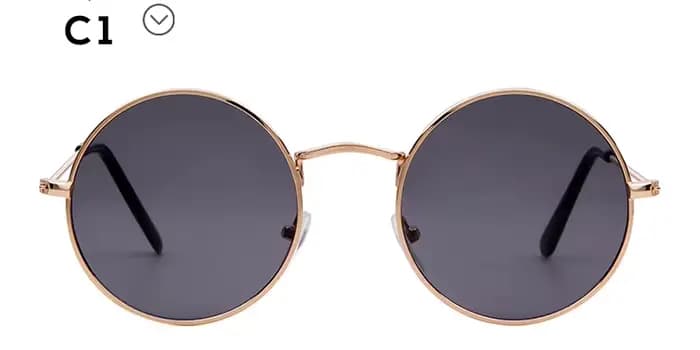 SORVINO Steampunk lunettes de soleil rondes marque de luxe concepteur hommes femmes lentilles rouges