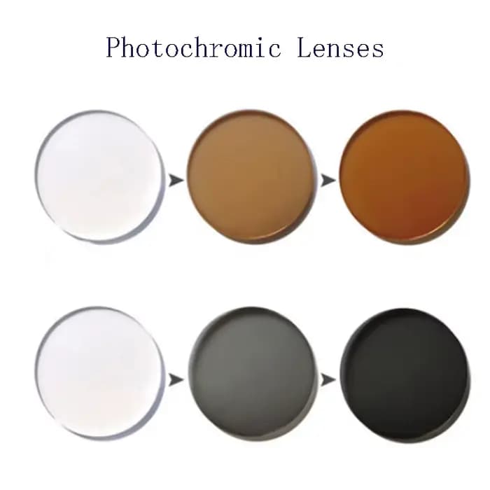1 paire de lentilles de lunettes de Prescription 1.56 myopie hypermétropie presbytie bloquant la lum