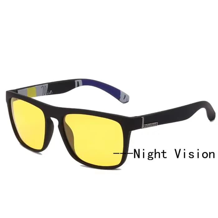 Nouvelles lunettes de soleil photochromiques polarisées Design de marque hommes conduite changement