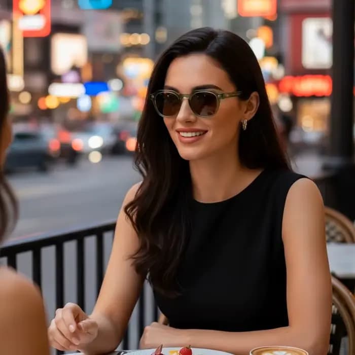 Lunettes de soleil polarisées rétro CATERSIDE pour hommes, monture ultralégère TR90, lunettes de sol