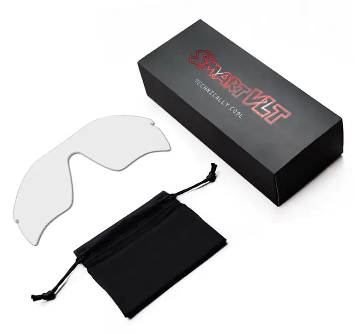 SmartVLT – lentilles de remplacement pour lunettes de soleil Oakley Radar Path, Eclipse Titanium pho