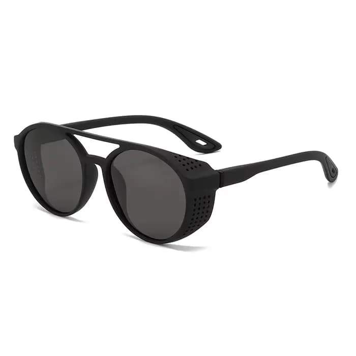 Lunettes de soleil polarisées pour hommes et femmes, lunettes de soleil avec protections latérales,