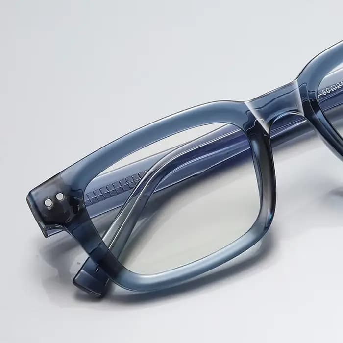 VKYEE carré Simple hommes myopie hypermétropie lunettes Anti-lumière bleue lunettes de lecture peuve