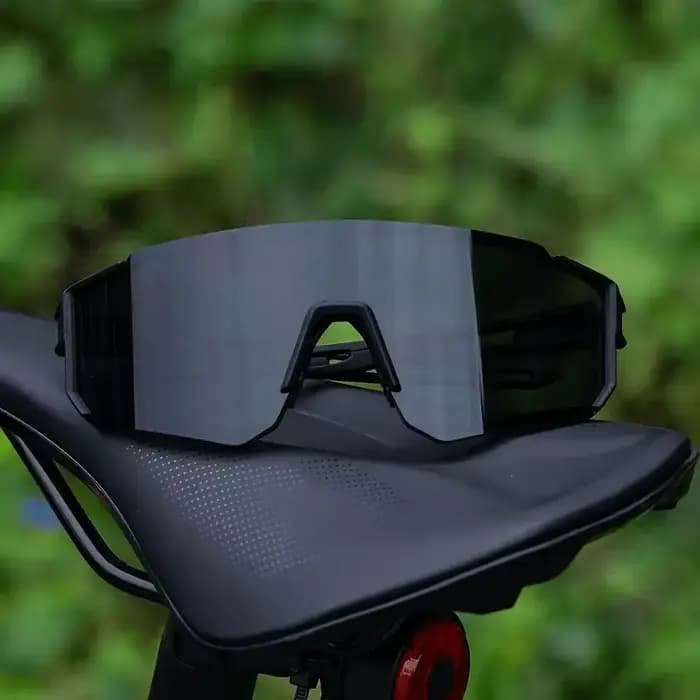 Lunettes surround classiques pour hommes avec montures surdimensionnées, lunettes non décoratives po