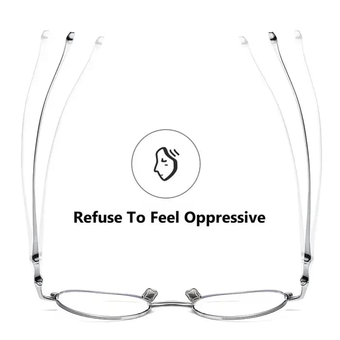 YIMARUILI Rétro Rond Titane Lunettes Cadre Hommes et Femmes Personnalisé Mode Lunettes Optiques cont