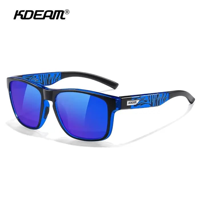 KDEAM – lunettes de soleil polarisées pour hommes, taille XXL, pour Sports de plein air, largeur tot