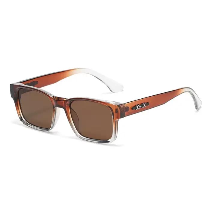 Lunettes de soleil carrées de luxe léger, design minimaliste, élégantes, unisexes, protection UV400,
