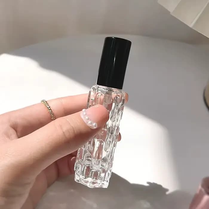 Bouteille de parfum 30ML, récipient Portable haut de gamme de grande capacité, bouteille vide en ver