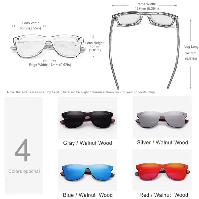 KINGSEVEN-Lunettes de soleil polarisées faites à la main pour hommes et femmes, Brochure, Lunettes e