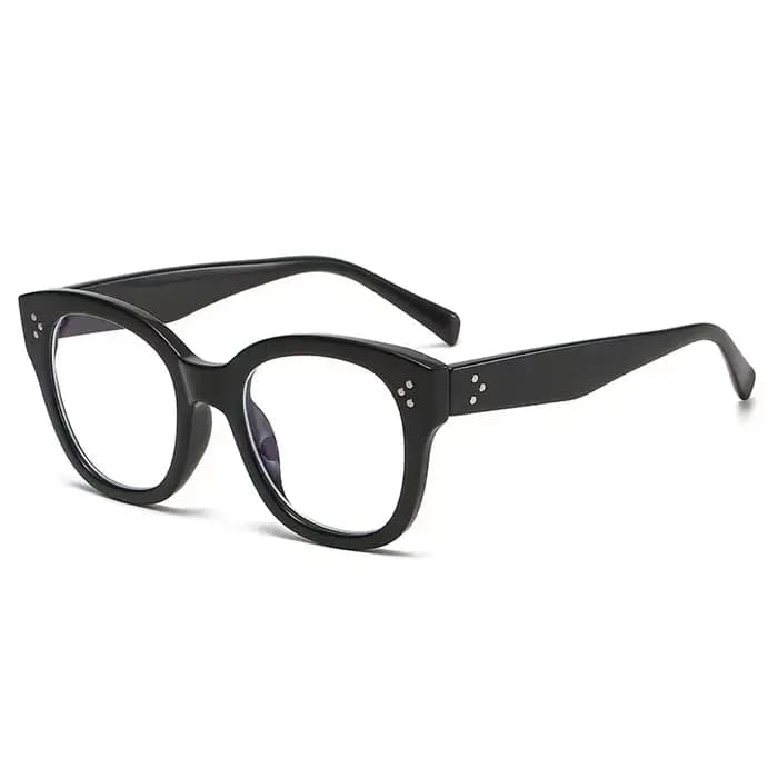 Grandes lunettes carrées anti-lumière bleue pour hommes et femmes, plein cadre, rétro, optique, ordi