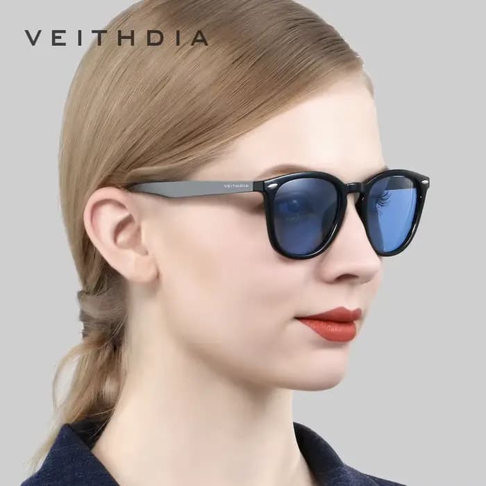 VEITHDIA lunettes de soleil de mode pour hommes et femmes lentille photochromique lunettes de protec