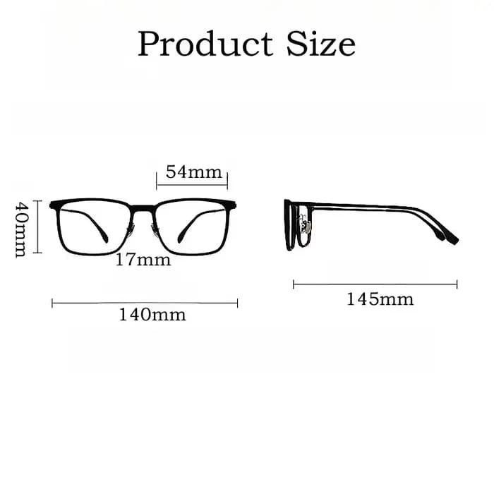 YIMARUILI mode polarisé pince magnétique sur lunettes TR90 pur titane rétro carré optique Prescripti