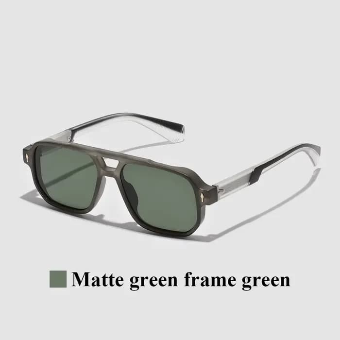 Lunettes de soleil rétro 2026 à monture transparente pour hommes et femmes, marque de luxe, protecti